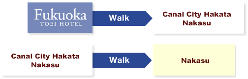 To Canal City Hakata