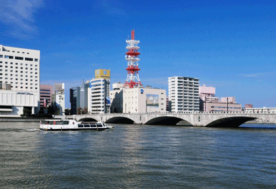 photograph of Shinanoogawa Water Shuttle